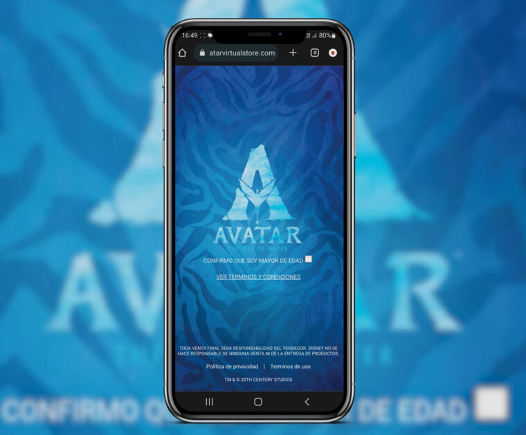 Avatar 360 Experiencia AR Animacion de UX UI