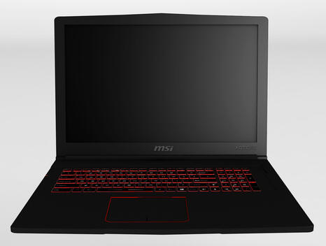 Notebook MSI - Low Poly
